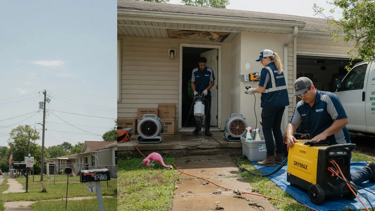 Storm Damage Water Removal in Grand Rivers, KY near me